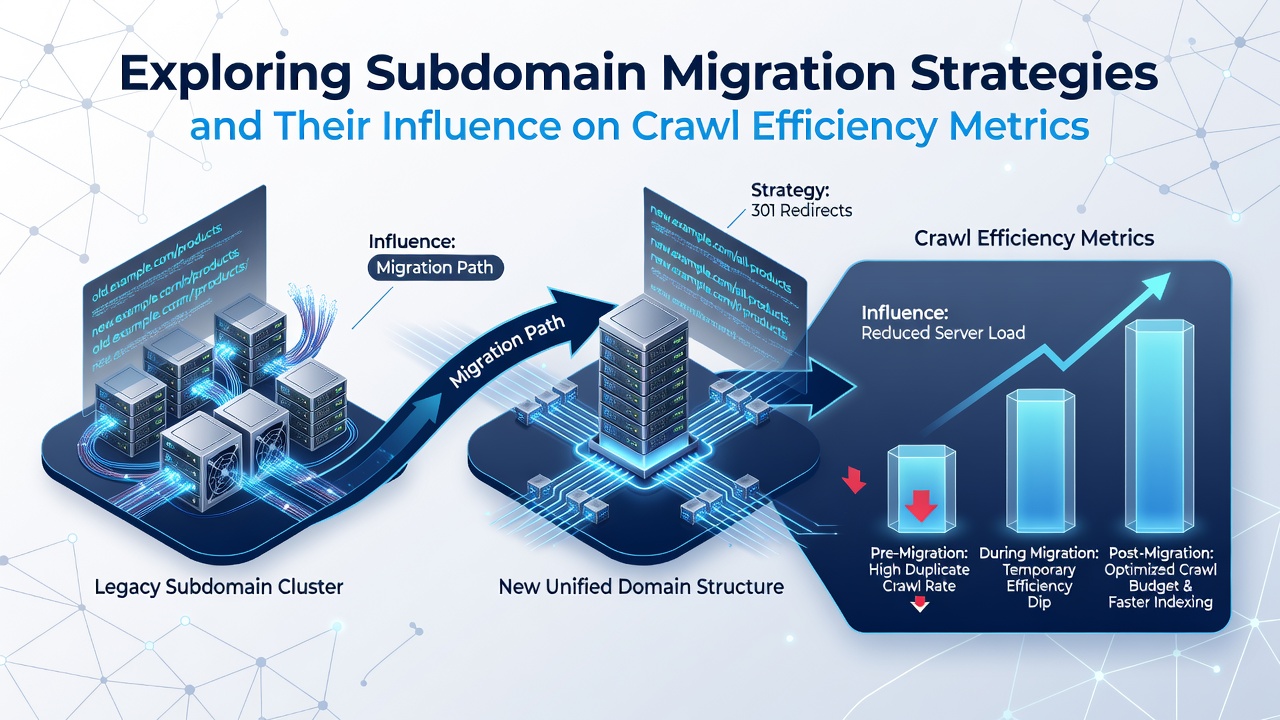 Exploring Subdomain Migration Strategies and Their Influence on Crawl Efficiency Metrics